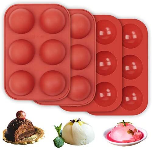 Details about  / Silicone 15//24 Hole Semi-Sphere Round Mold Hot Chocolate Bomb Cake Baking Moulds