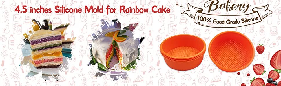 Rainbow Cake Pans