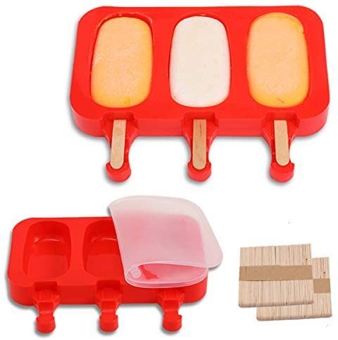 Popsicle Mold Set, 8 Pieces Mini Silicone Popsicle Maker, Bpa-Free Easy  Release