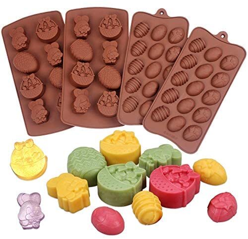 Easter Chocolate Candy Lollipop Mold Set