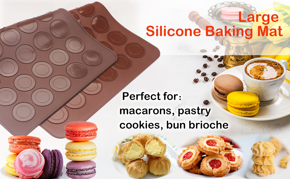 Silicone Baking Mat Macarons