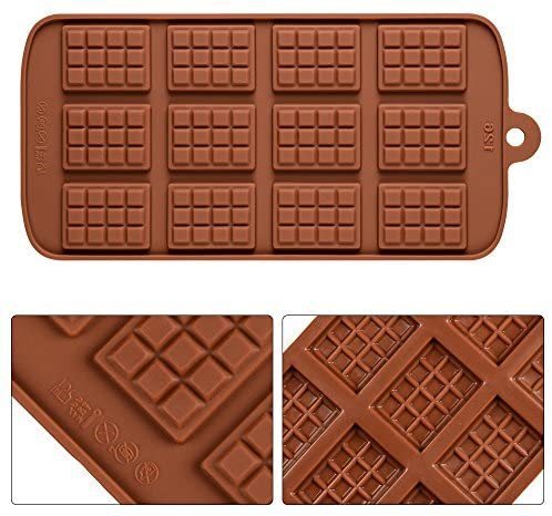 Silicone Break-Apart Chocolate, Protein and Energy Bar Mold — Freshware