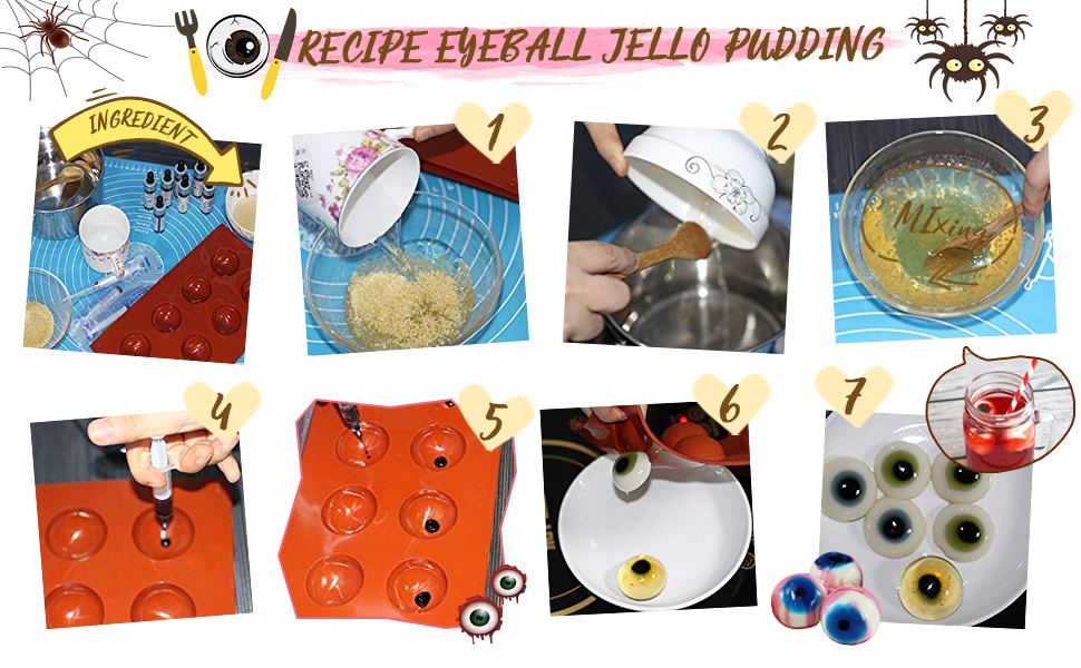 Recipe Eyeball Jello Pudding