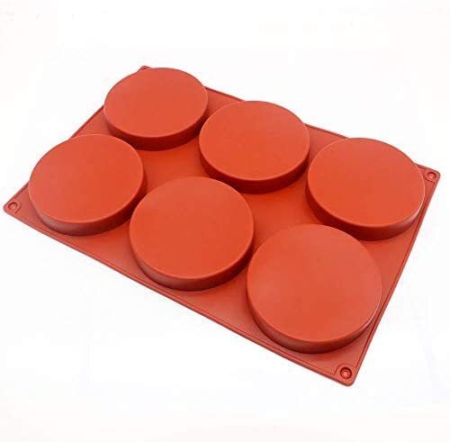 Silicone Tray Mold Resin Molds, Round Fruit Tray Mold, Large