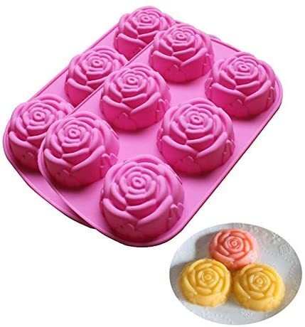 2 Pieces Of Silicone Soap Molds 6 Cavities Silicone Mold Rectangular Soap  Mold Cake Mold For Craft Soap Mold, Cake Diy Mold, Biscuit Chocolate Mold,  I
