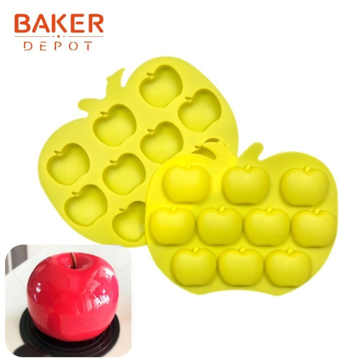 BAKER DEPOT Silicone Mold for Handmade Soap, Cake, Jelly, Pudding