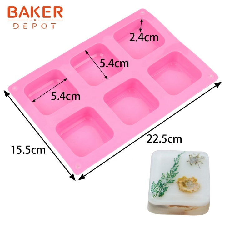 Square Silicone Mold for Rice Krispies – Busy Bakers Supplies