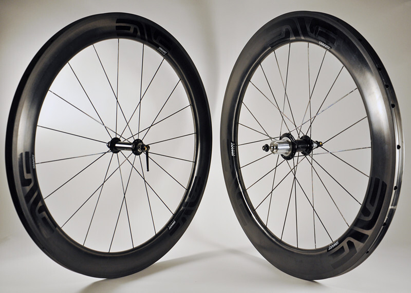 ENVE black bike carbon wheels 60mm carbon wheelset tubular clincher wheels with 700C road
