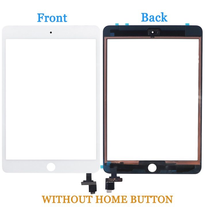 New for iPad Mini3 A1599 A1600 Touch Screen Digitizer and Home Button Front Glass Display Touch Panel Replacement  ipad mini 3 A1599 A1600