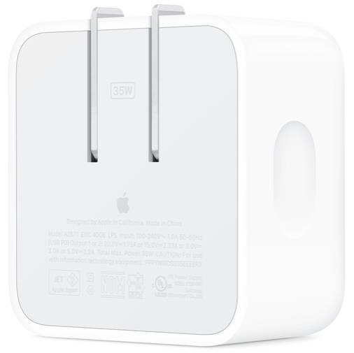 Apple 35W Dual USB-C Port Compact Power Adapter