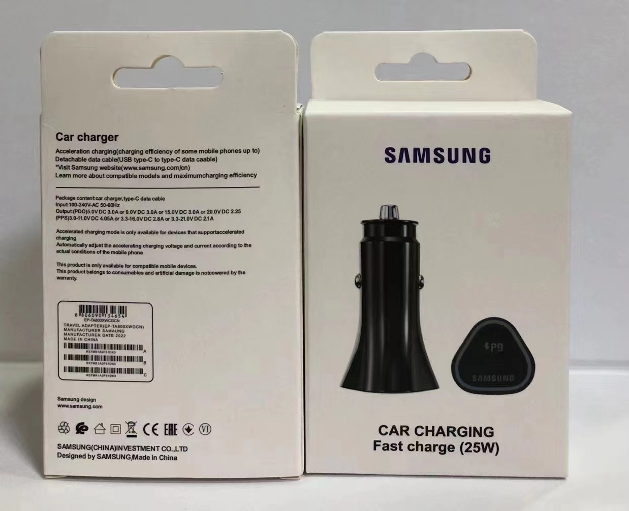 Samsung Car Charger TypeC 25W