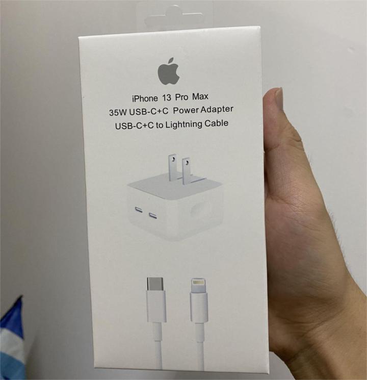 Apple 35W Dual USB-C Charger Combo