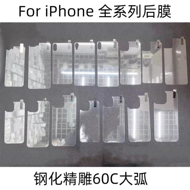 Back Glass Clear Tempered Glass Protector