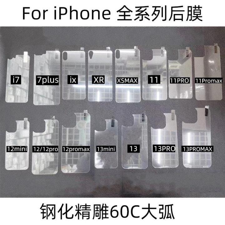 Back Glass Clear Tempered Glass Protector