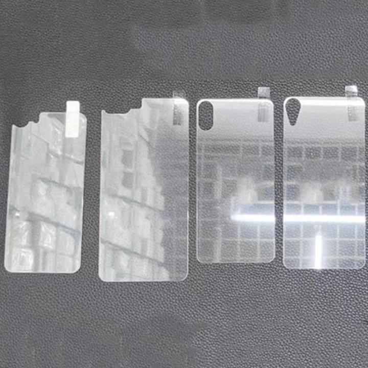 Back Glass Clear Tempered Glass Protector