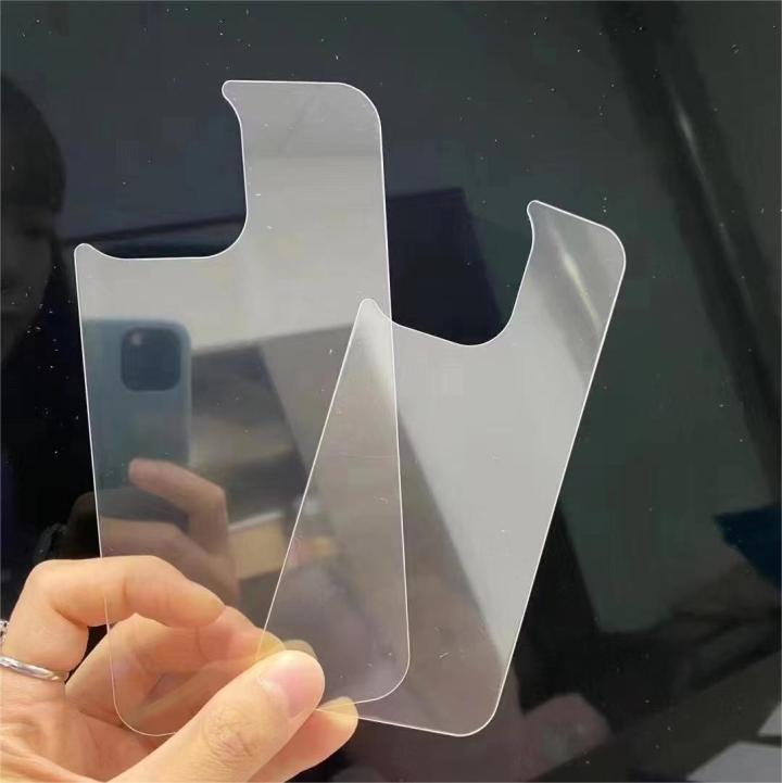 Back Glass Clear Tempered Glass Protector