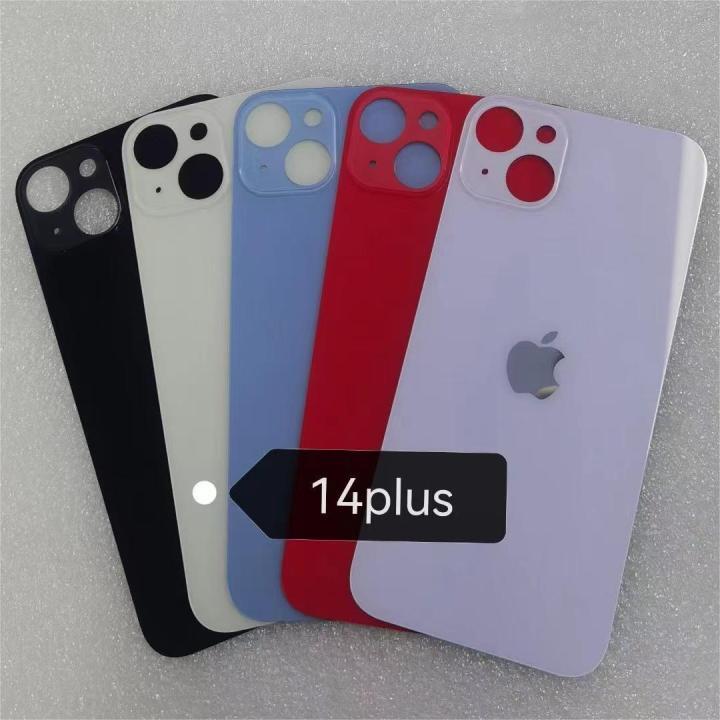 Wide Hole iPhone Back Glass Rear Cover With Apple Logo