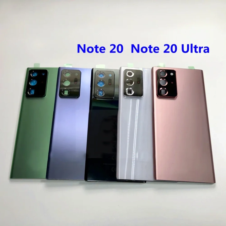 Samsung Back Cover Replacement With Logo With Camera Lens With Adahesive