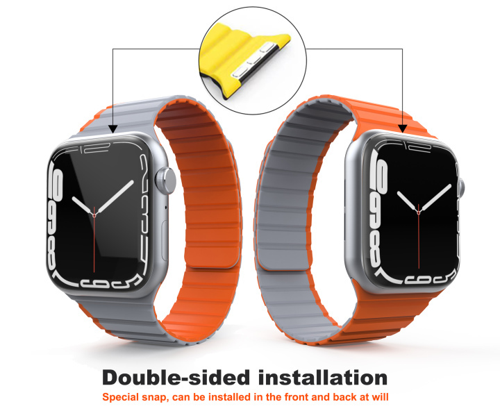 Apple Double-Sided Installation Magnetic Multiple Colors Watch Band