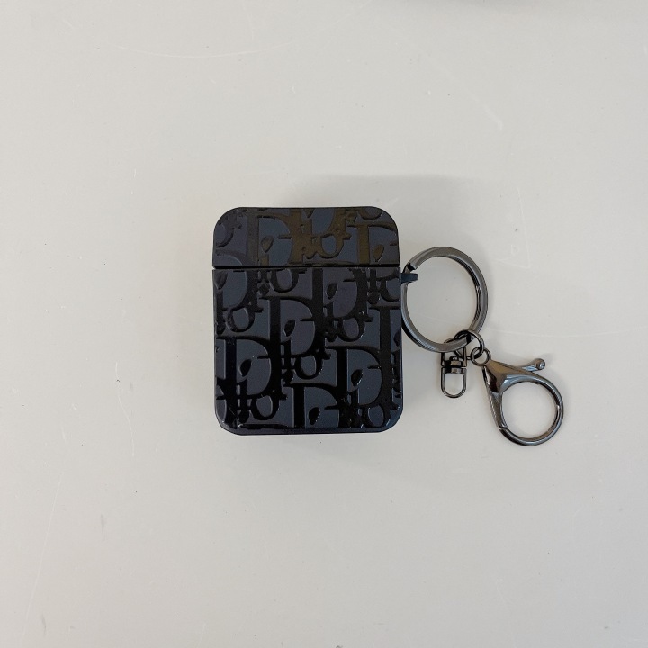 AirPods Cover Dior Black Printing Embossment Full Cover