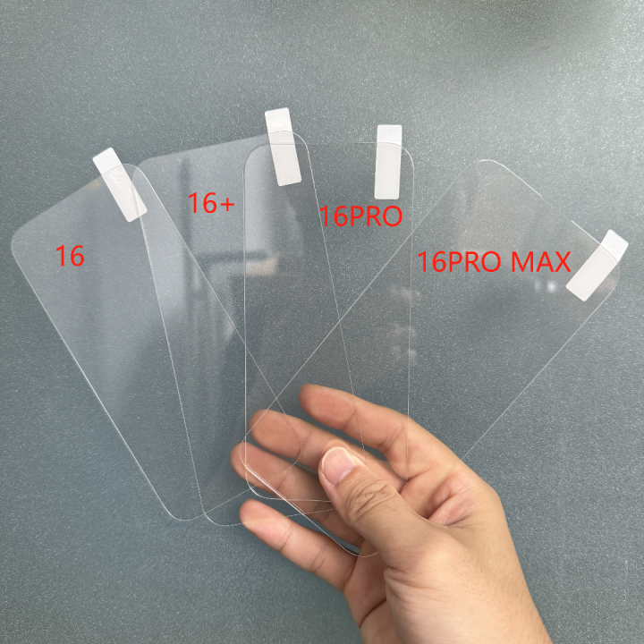 Premium 9H Clear Tempered Glass High Alunimum iPhone16