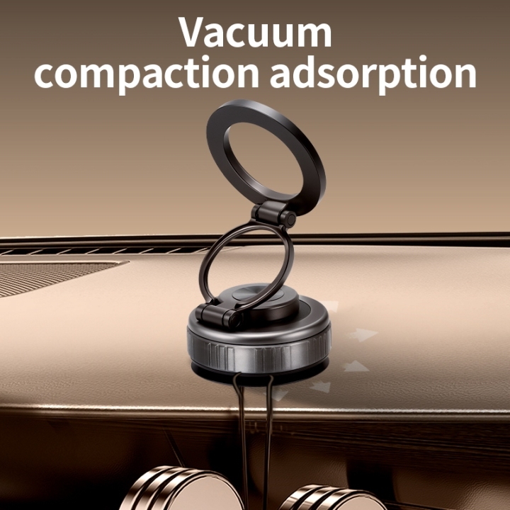 Car Bracket Vacuum Adsorption Magnetic Zinc Alloy Fodable 