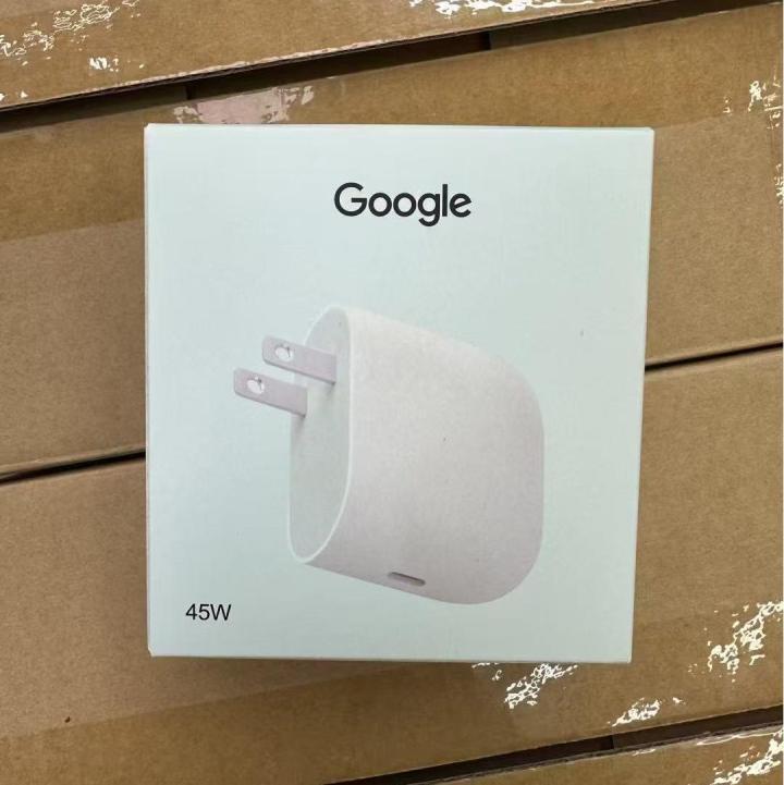 Google USB-C Wall Block With Logo With Box