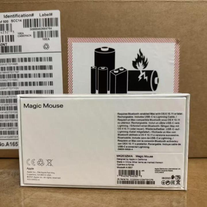 Apple Magic Mouse With Logo With Box Original