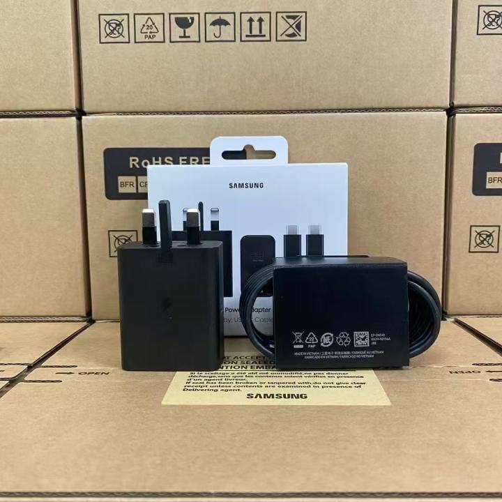 Samsung 50W USB-C Power Adaptor Duo Combo With Logo With Box
