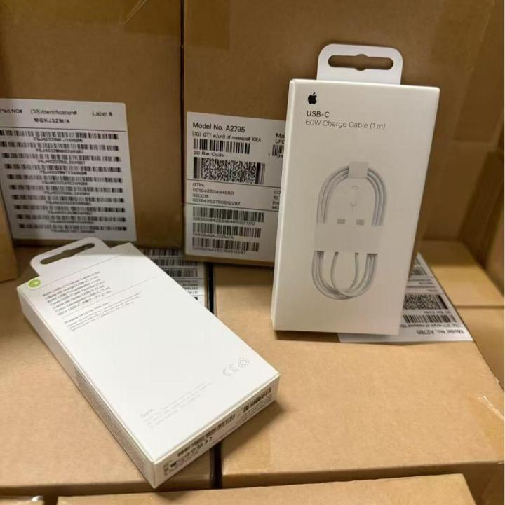 iPhone16 60W USB-C Cable With Logo With Box