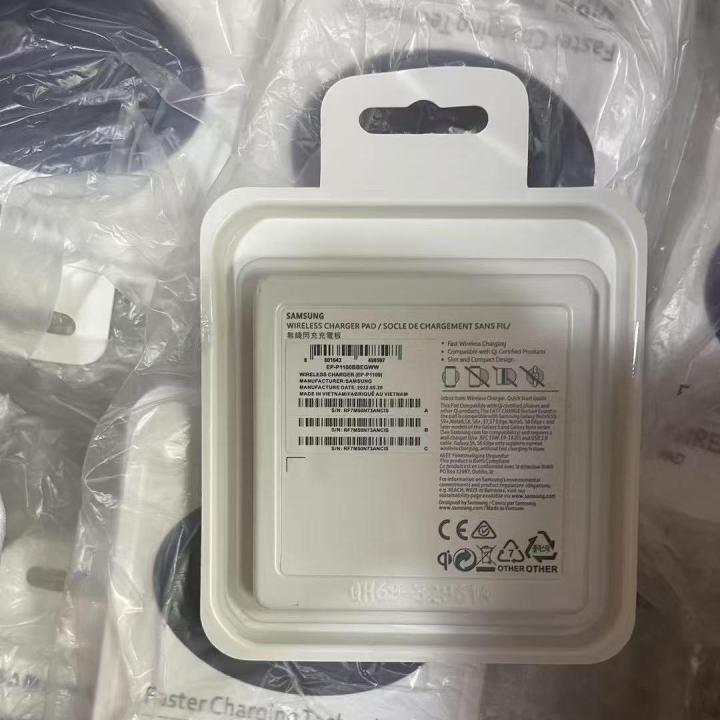 Samsung Faster Charging Wireless Charger With Logo With Box