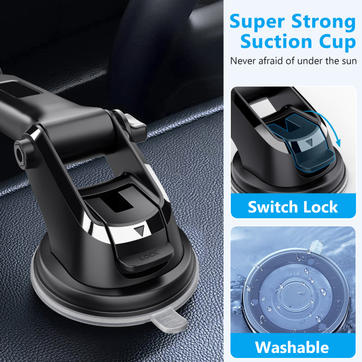 LX-004 Car Phone Mount Dashboard Windshield 