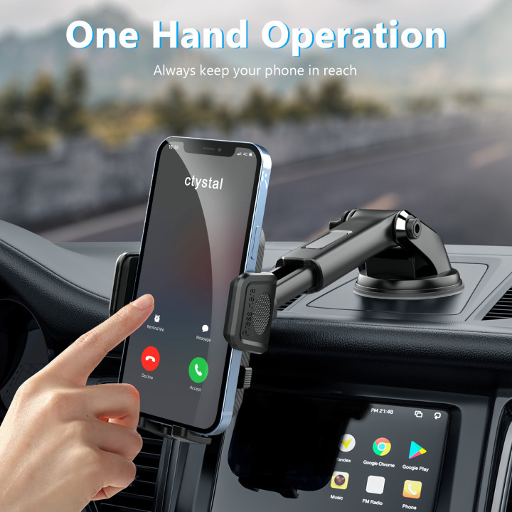 LX-004 Car Phone Mount Dashboard Windshield 
