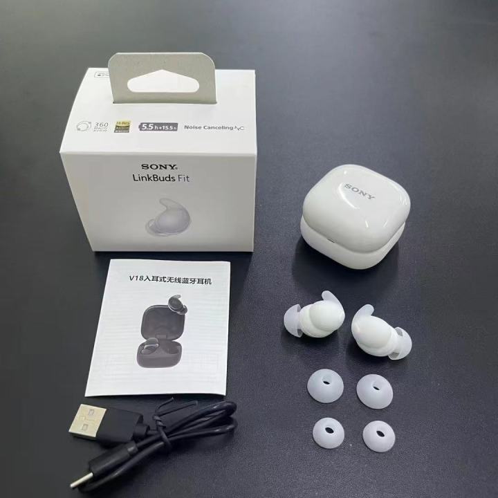 Sony LinkBuds Fit TWS Bluetooth Headphone With Logo With Box