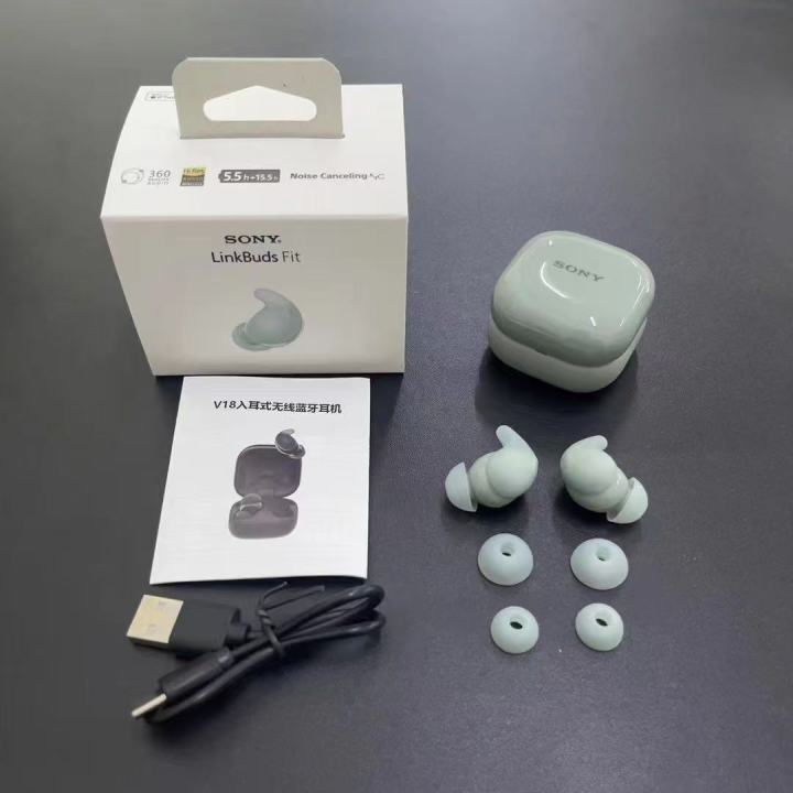 Sony LinkBuds Fit TWS Bluetooth Headphone With Logo With Box