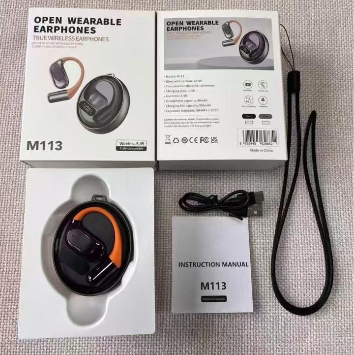 M113 Open Wearable Headphones Bluetooth TWS