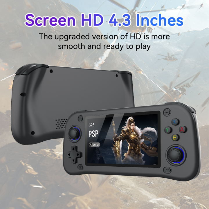 G28 Game Play Console Video Game HD Screen 4.3Inch 64G 2100Mah