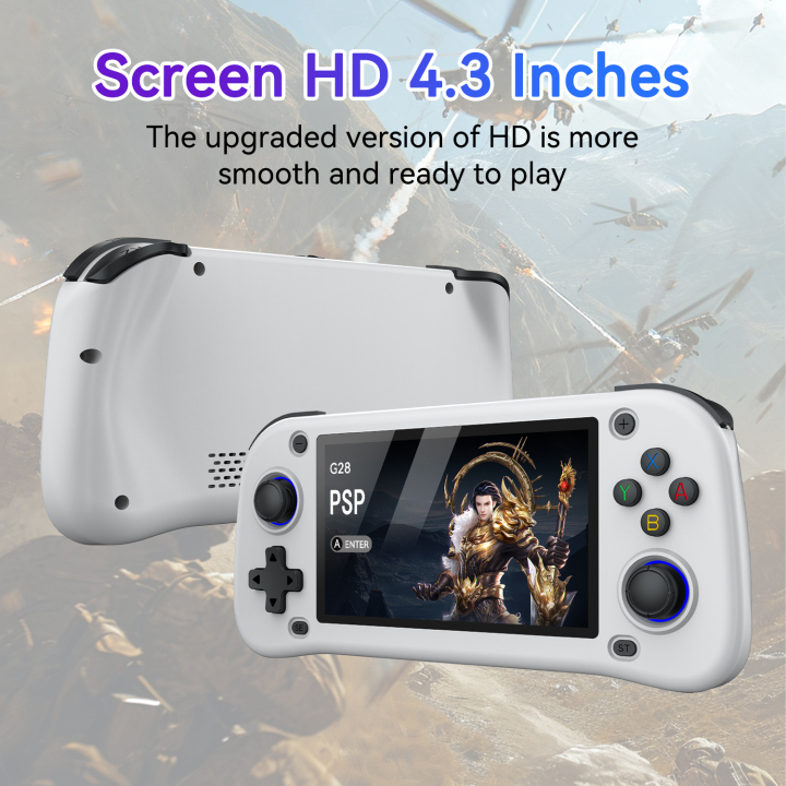 G28 Game Play Console Video Game HD Screen 4.3Inch 64G 2100Mah