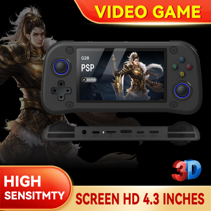 G28 Game Play Console Video Game HD Screen 4.3Inch 64G 2100Mah
