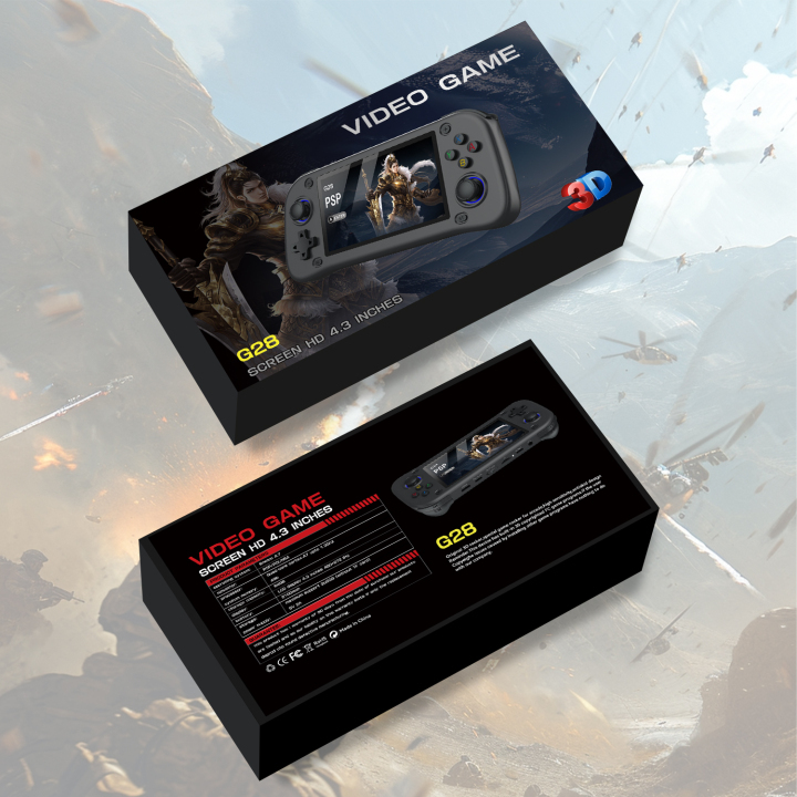 G28 Game Play Console Video Game HD Screen 4.3Inch 64G 2100Mah