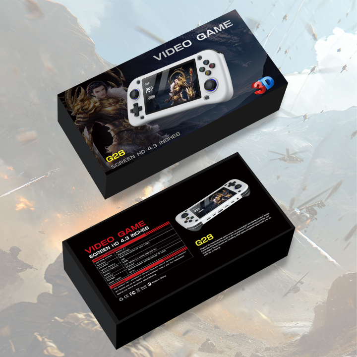 G28 Game Play Console Video Game HD Screen 4.3Inch 64G 2100Mah