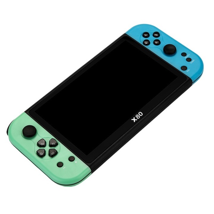 X8Pro Game Play Console Video Game HD Screen 7Inch 20000+ Games Support 2 Controllers
