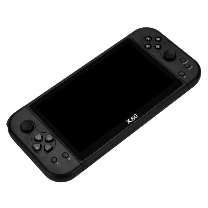 X8Pro Game Play Console Video Game HD Screen 7Inch 20000+ Games Support 2 Controllers