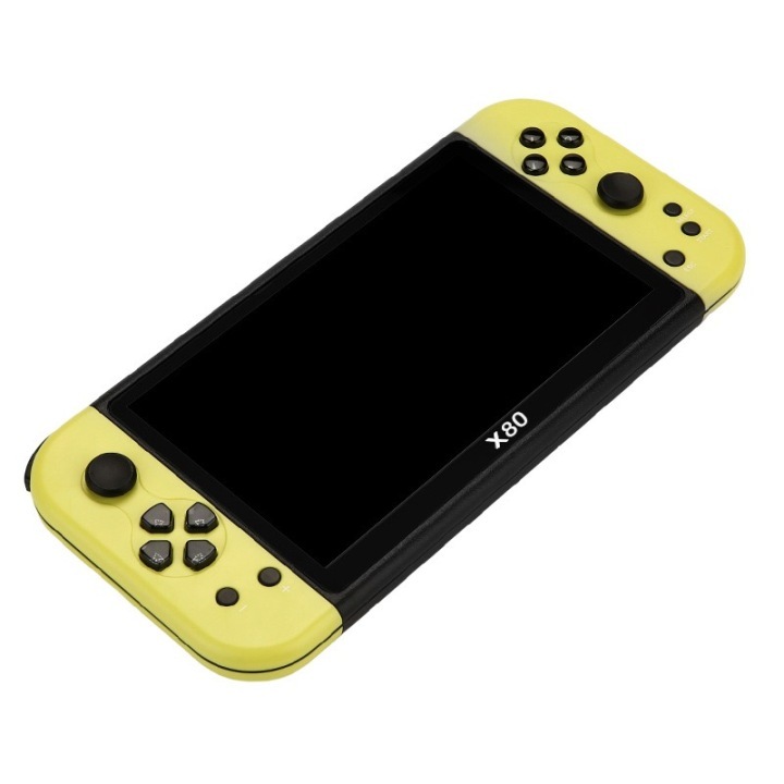 X8Pro Game Play Console Video Game HD Screen 7Inch 20000+ Games Support 2 Controllers