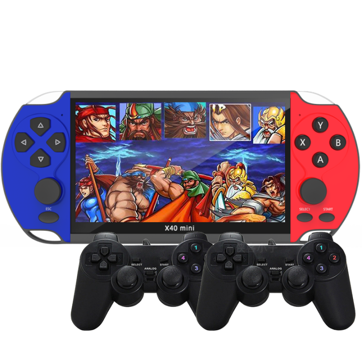 X40MINI Game Play Console Video Game HD Screen 5.1Inch 20000+ Games