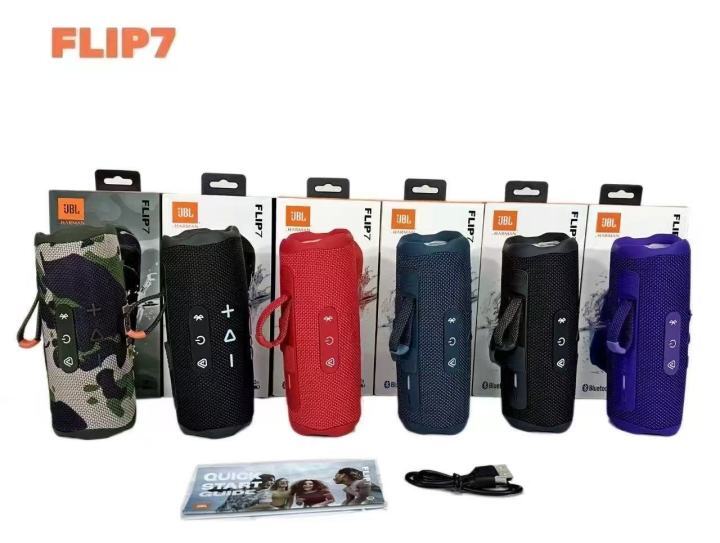JBL Bluetooth Speaker Flip7 Waterproof With Logo With Box