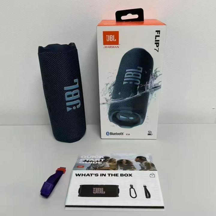 JBL Bluetooth Speaker Flip7 Waterproof With Logo With Box
