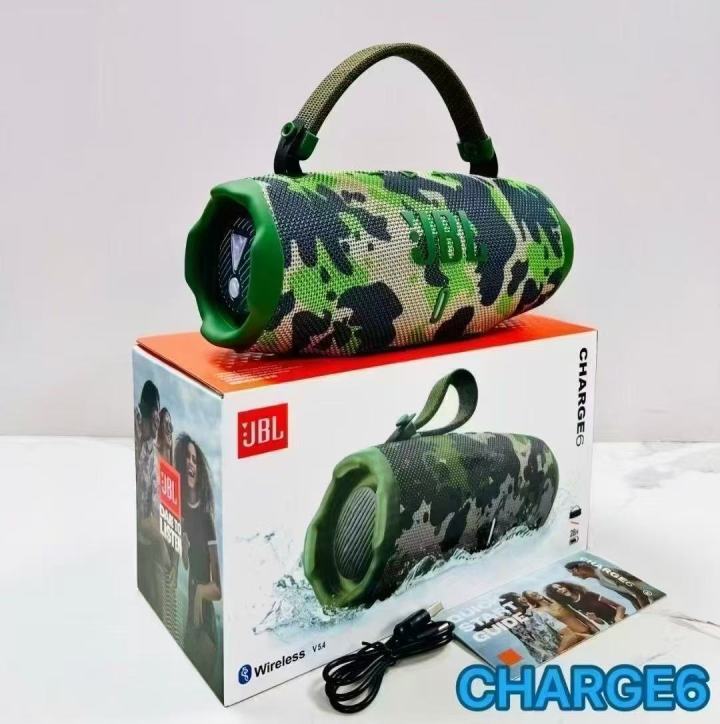 JBL Bluetooth Speaker Charge6 Waterproof With Logo With Box