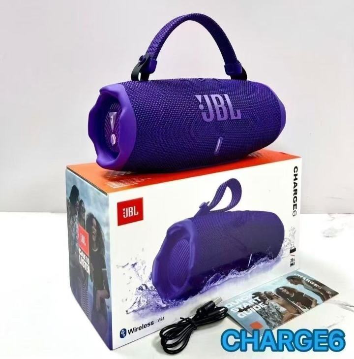 JBL Bluetooth Speaker Charge6 Waterproof With Logo With Box