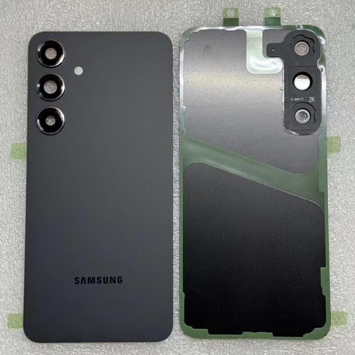 Samsung Galaxy S Series Back Cover With Camera Lens Adhesive Logo
